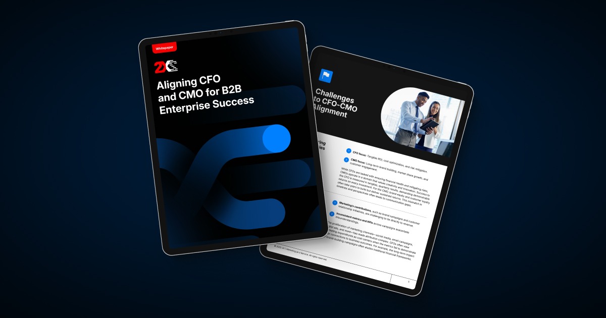 Aligning CFO and CMO for B2B enterprise success
